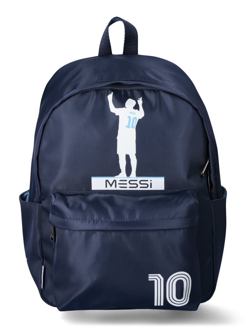 Messi Soccer Unisex 15" Backpack, Dark Blue